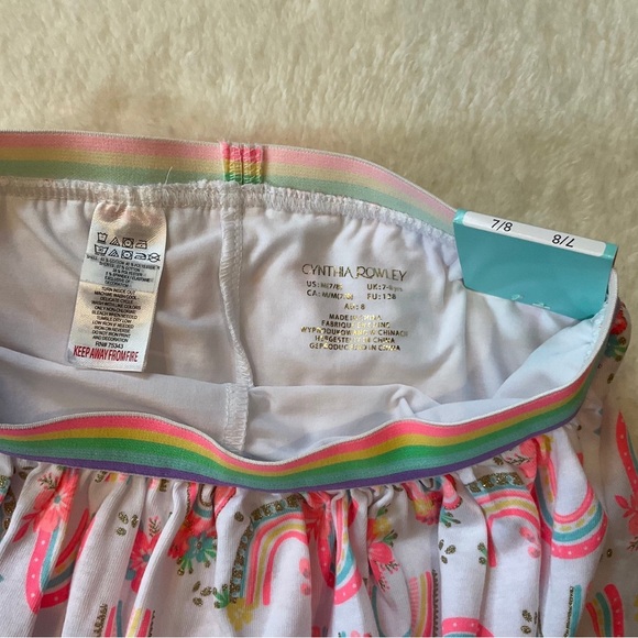 Kids Cynthia Rowley Mix and Match Rainbow Skort - Picture 4 of 6